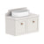 ADP Mabel Ensuite Wall Hung 750mm Single Left Offset Bowl Vanity Cabinet