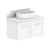 ADP Mabel Ensuite Wall Hung 750mm Single Center Bowl Vanity Cabinet