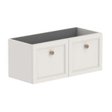 ADP Mabel Ensuite Wall Hung 900mm Single Left Offset Bowl Vanity Cabinet