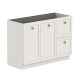 ADP Mabel Floor Mount 1200mm Single Left Offset Bowl Vanity Cabinet