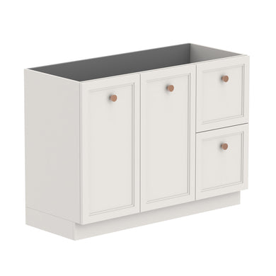 ADP Mabel Floor Mount 1200mm Single Left Offset Bowl Vanity Cabinet