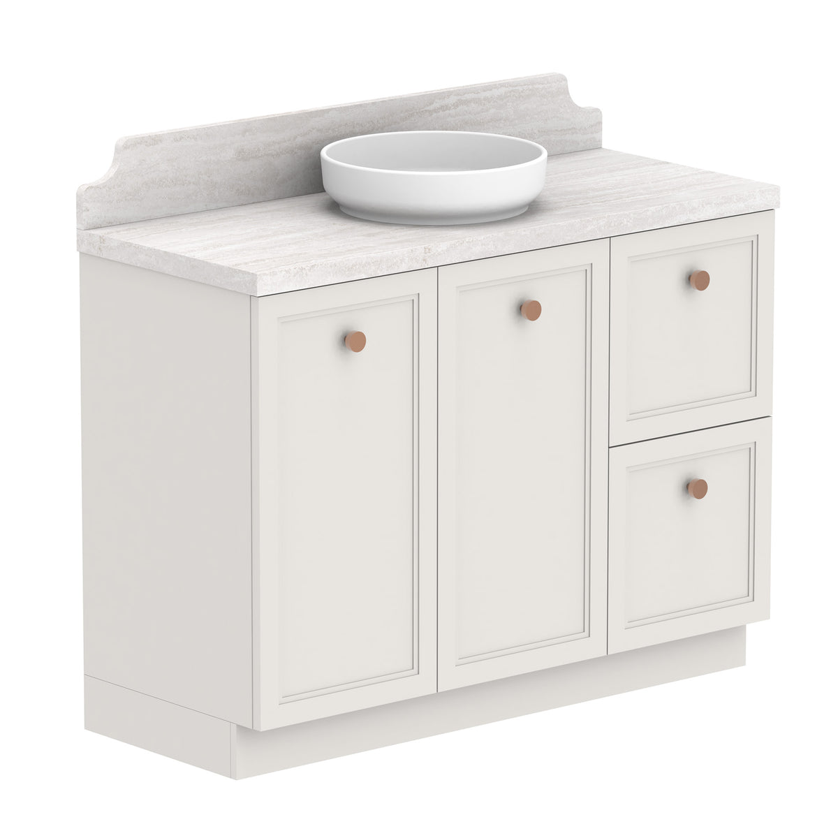ADP Mabel Floor Mount 1200mm Single Center Bowl Vanity Cabinet