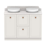 ADP Mabel Floor Mount 1200mm Double Bowl Vanity Cabinet