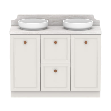ADP Mabel Floor Mount 1200mm Double Bowl Vanity Cabinet