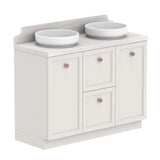 ADP Mabel Floor Mount 1200mm Double Bowl Vanity Cabinet