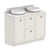 ADP Mabel Floor Mount 1200mm Double Bowl Vanity Cabinet