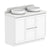 ADP Mabel Floor Mount 1200mm Double Bowl Vanity Cabinet