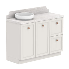 ADP Mabel Floor Mount 1200mm Single Left Offset Bowl Vanity Cabinet