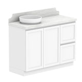 ADP Mabel Floor Mount 1200mm Single Left Offset Bowl Vanity Cabinet