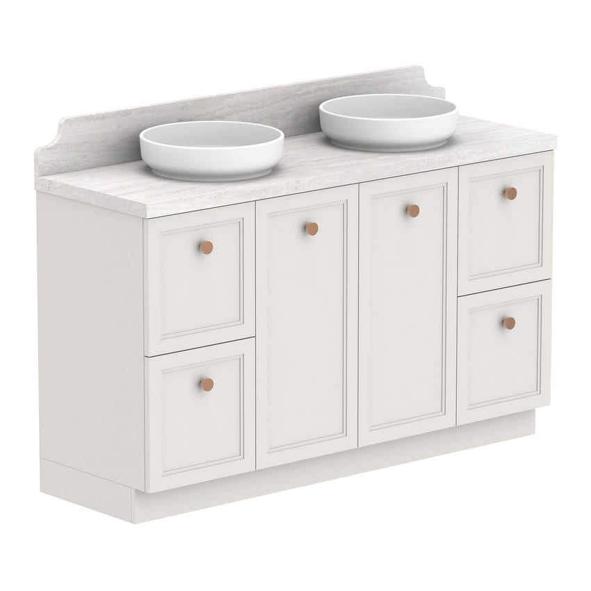 ADP Mabel Floor Mount 1500mm Double Bowl Vanity Cabinet