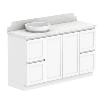 ADP Mabel Floor Mount 1500mm Single Left Offset Bowl Vanity Cabinet
