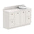 ADP Mabel Floor Mount 1500mm Single Right Offset Bowl Vanity Cabinet
