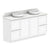 ADP Mabel Floor Mount 1800mm Double Bowl Vanity Cabinet