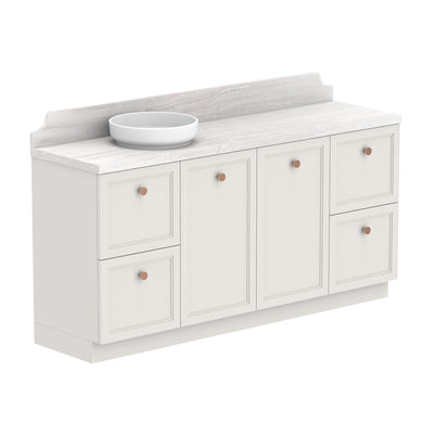 ADP Mabel Floor Mount 1800mm Single Left Offset Bowl Vanity Cabinet