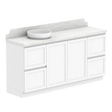 ADP Mabel Floor Mount 1800mm Single Left Offset Bowl Vanity Cabinet