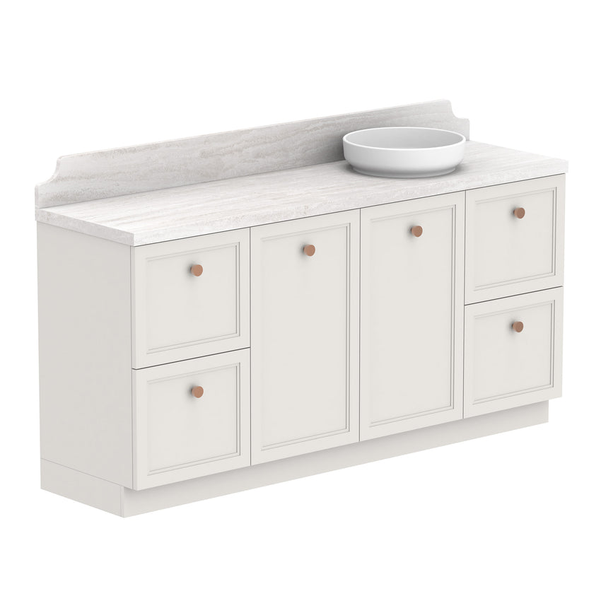 ADP Mabel Floor Mount 1800mm Single Right Offset Bowl Vanity Cabinet
