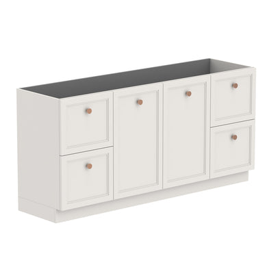 ADP Mabel Floor Mount 1800mm Single Left Offset Bowl Vanity Cabinet