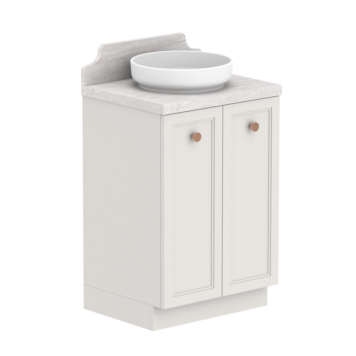 ADP Mabel Floor Mount 600mm Single Center Bowl Vanity Cabinet