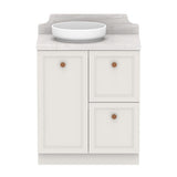 ADP Mabel Floor Mount 750mm Single Left Offset Bowl Vanity Cabinet