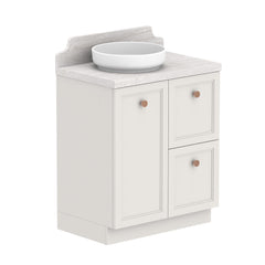 ADP Mabel Floor Mount 750mm Single Left Offset Bowl Vanity Cabinet