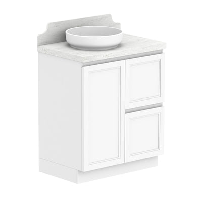 ADP Mabel Floor Mount 750mm Single Left Offset Bowl Vanity Cabinet