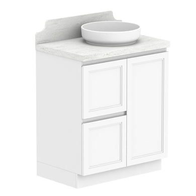 ADP Mabel Floor Mount 750mm Single Right Offset Bowl Vanity Cabinet