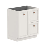 ADP Mabel Floor Mount 750mm Single Left Offset Bowl Vanity Cabinet