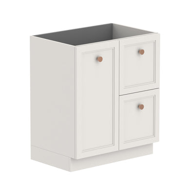 ADP Mabel Floor Mount 750mm Single Left Offset Bowl Vanity Cabinet