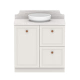 ADP Mabel Floor Mount 900mm Single Center Bowl Vanity Cabinet