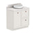 ADP Mabel Floor Mount 900mm Single Center Bowl Vanity Cabinet