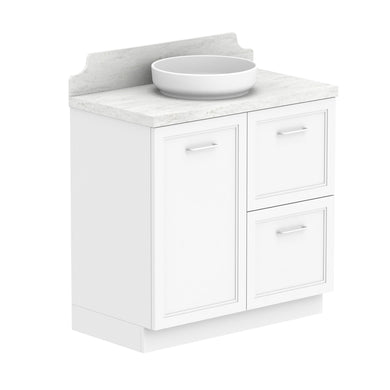 ADP Mabel Floor Mount 900mm Single Center Bowl Vanity Cabinet