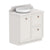 ADP Mabel Floor Mount 900mm Single Left Offset Bowl Vanity Cabinet