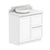 ADP Mabel Floor Mount 900mm Single Left Offset Bowl Vanity Cabinet