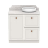 ADP Mabel Floor Mount 900mm Single Right Offset Bowl Vanity Cabinet