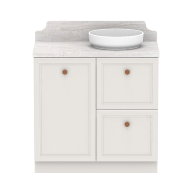 ADP Mabel Floor Mount 900mm Single Right Offset Bowl Vanity Cabinet