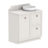ADP Mabel Floor Mount 900mm Single Right Offset Bowl Vanity Cabinet