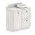 ADP Mabel Floor Mount 900mm Single Right Offset Bowl Vanity Cabinet