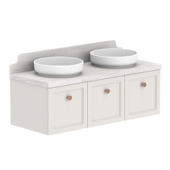 ADP Mabel Wall Hung 1200mm Double Bowl Vanity Cabinet