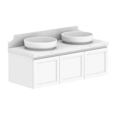 ADP Mabel Wall Hung 1200mm Double Bowl Vanity Cabinet