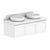 ADP Mabel Wall Hung 1200mm Double Bowl Vanity Cabinet