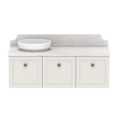 ADP Mabel Wall Hung 1200mm Single Left Offset Bowl Vanity Cabinet