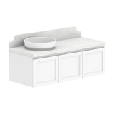 ADP Mabel Wall Hung 1200mm Single Left Offset Bowl Vanity Cabinet