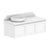 ADP Mabel Wall Hung 1200mm Single Left Offset Bowl Vanity Cabinet