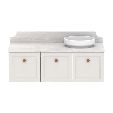 ADP Mabel Wall Hung 1200mm Single Right Offset Bowl Vanity Cabinet