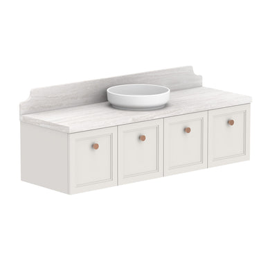 ADP Mabel Wall Hung 1500mm Single Center Bowl Vanity Cabinet