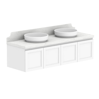 ADP Mabel Wall Hung 1500mm Double Bowl Vanity Cabinet