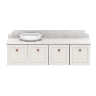 ADP Mabel Wall Hung 1500mm Single Left Offset Bowl Vanity Cabinet
