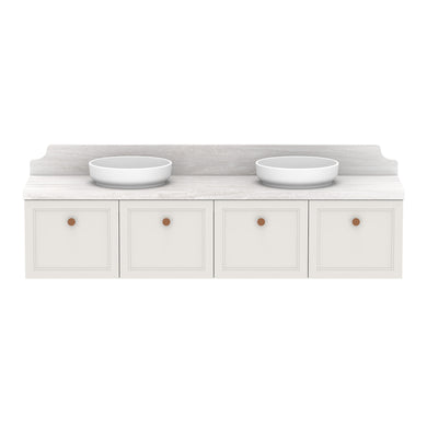 ADP Mabel Wall Hung 1800mm Double Bowl Vanity Cabinet