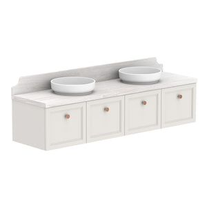 ADP Mabel Wall Hung 1800mm Double Bowl Vanity Cabinet