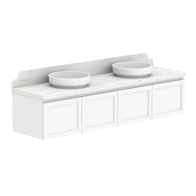 ADP Mabel Wall Hung 1800mm Double Bowl Vanity Cabinet